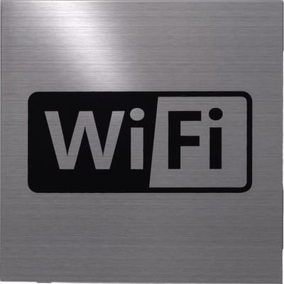 CC10010022 pictogram: 'Wifi' vierkant 125x125