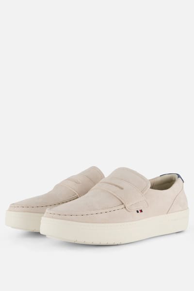 Tommy Hilfiger Tommy Hilfiger Milann Instappers beige Suède