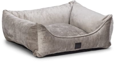 Designed by Lotte Soft Essence - Orthopedische Hondenmand - Licht Grijs - 65x60x24 cm