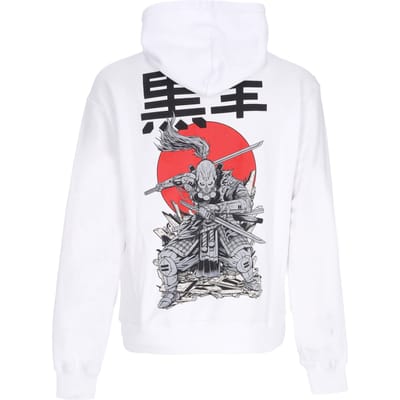 Lichtgewicht hoodie Miyamoto Musashi-hoodie voor heren, wit