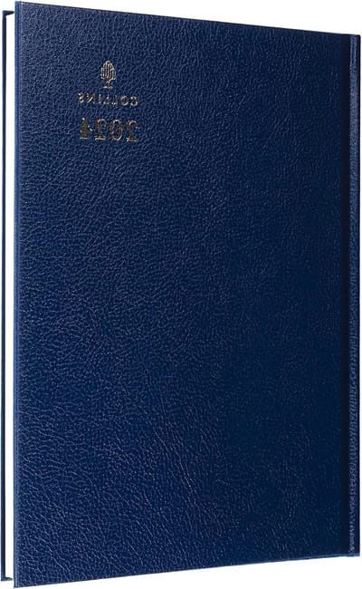 Standaard Bureau 2024 Dagboek A4 Dag naar Pagina Zakelijk Dagboek - Business Planner en Organisator - Januari tot December 2024 Dagboek - Dagelijks - Blauw - 44.60-24 Planner
