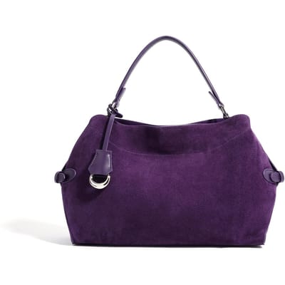 Leren draagtassen voor herfst en winter, Tassen met grote capaciteit, Dames high-end, Niche vintage tassen, Schoudertassen, Grote crossbodytassen blue