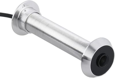 Digitale Deurcamera - Kijkgat Camera - Huis Beveiliging - Bewegingsdetectie Opname - 14 x 9 x 4 cm - Zilver