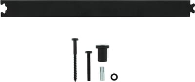 Intersteel Schuifdeursysteem – tussenrail 45 cm mat zwart