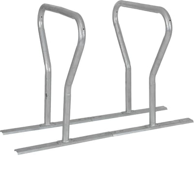 TRUTZHOLM - Fietsenbeugel voor 4 fietsen - 140 x 76 x 92 cm - Vrijstaand Fietsenrek - Thermisch Verzinkt - Modulair - Staal