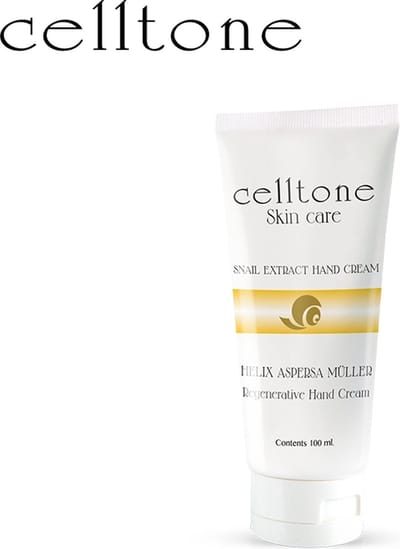 Celltone Slakkenslijmcrème Handcreme - 100 ML - Anti rimpel - Littekencrème - Slakkencrème voor acne puistjes rimpels - Acneverzorging - Slakken serum gel voor vrouwen mannen tieners - escargot cream voor de handen