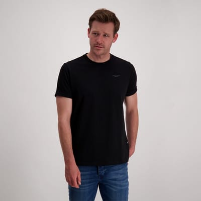 Cars zwarte heren t-shirt   Ronde hals   Regular fit   Geen zakken   Tekst patroon   Korte mouw Zwart XL