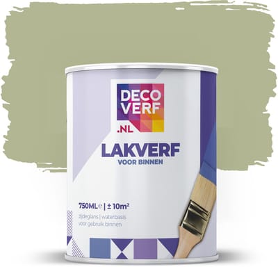 Decoverf lakverf lindegroen, 750ml