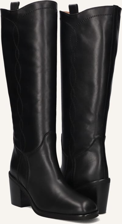 STEFANO LAURAN B5631 Laarzen - Leer - Dames - Zwart - Maat 37