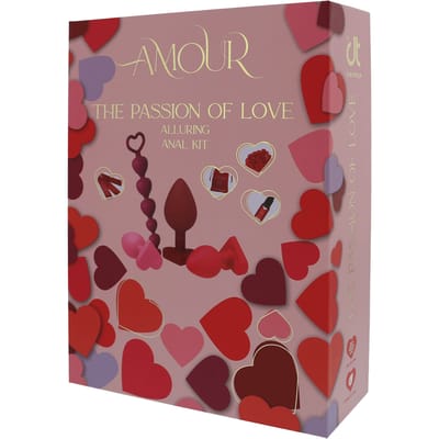 'Amour - The Passion Of Love Anal Kit', 8 delig