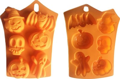 ProductGoods - Siliconen Bakvorm Halloween - 6 Stuks - Bakvormen