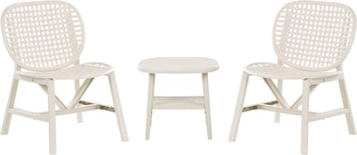 SICELLE - Bistroset - Gebroken wit - Polypropyleen