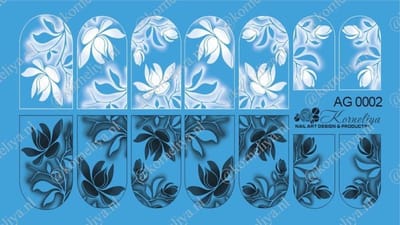 Korneliya Airbrush Waterdecal AG 0002 combi