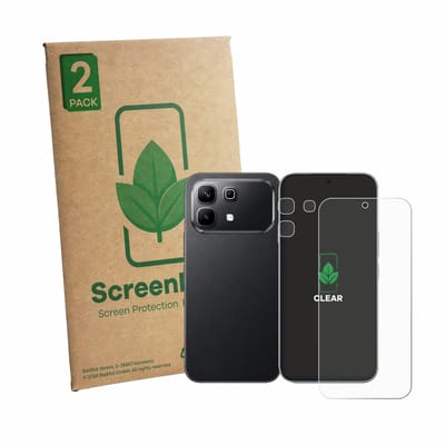 2 Stuks Screenprotector voor Infinix Note 60 (Voor+Camera) - Hoogwaardige Beschermfolie transparant