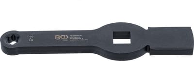 BGS Slag-ringsleutel - E-profiel (voor Torx) - met 2 slagvakken - E18