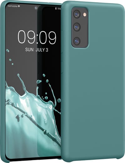 kwmobile telefoonhoesje geschikt voor Samsung Galaxy S20 FE - Hoesje met siliconen coating - Smartphone case in antieksteen