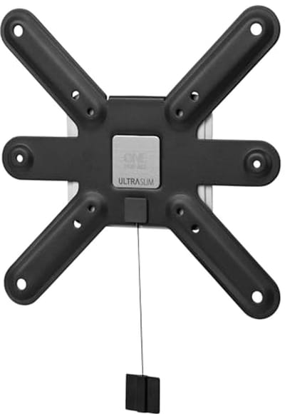 Vast TV muurbeugel voor 13-43 inch - 40 kg, Ultra Slim, zwart