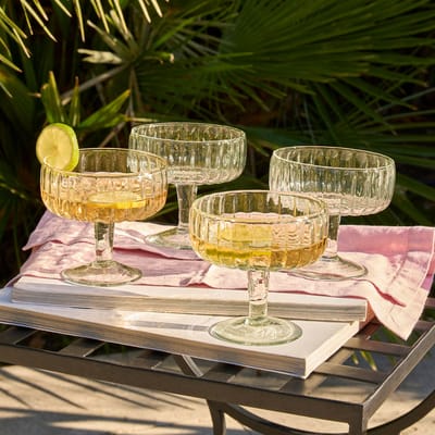 LOBERON Glas set van 4 Solerón helder