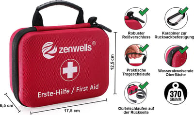 box voor auto, motorfiets, thuis, op het werk,EHBO-set ,14 items