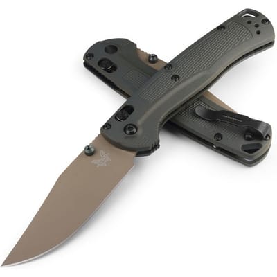 Benchmade Taggedout Deep Olive Grivory