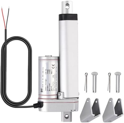 Lineaire Elektrische Actuator - 12V 4" Slag Lineaire Actuator - Maximaal 750N Lineaire Elektrische Actuator - Geschikt Voor Automobiel, Industrie, Machines, Woningen, Robotica