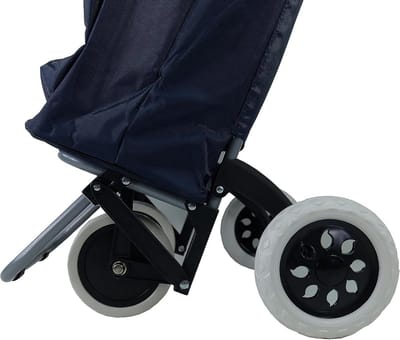 Opvouwbare Racewagen Handwagen met Grote Capaciteit en 4 Wielen