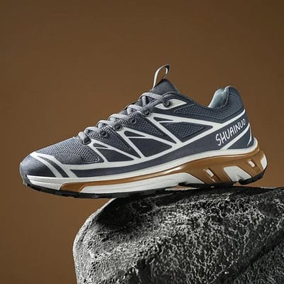Herenschoenen Trailrunningschoenen Heren Offroad Sneakers Heren Lichtgewicht Antislip Buiten Bergklimmen Sport Heren Schoenen 39 gray