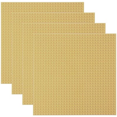 4 Stuks Basisplaten 32x32 Noppen Klassieke Basisplaten Blokken Bouwstenen Assemblage Werkt Met MOC Vrienden Stad 4PC32x32 kaki