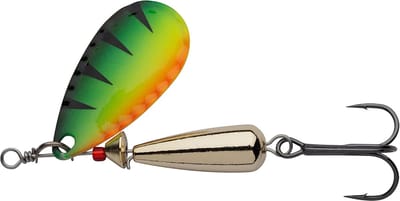 Inline Spinner Aas | 5,3 cm | Oranje | Laag Zwaartepunt | Voor Baars, Snoek, Kopvoorn & Forel | Lang Bereik | Zuivelwater Vis |