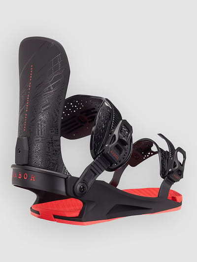 Arbor Utility 2027 Snowboard Bindingen rood