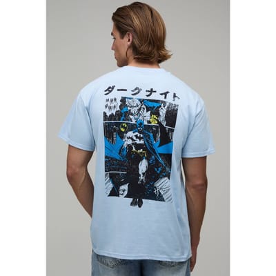 Oversized Batman Licentie Print T-shirt | Blue | Size XS