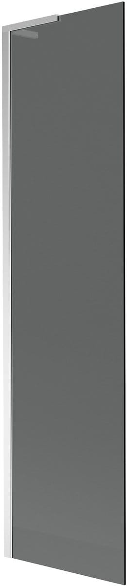 Mexen Next L badwand 1-delig 50 x 150 , grafiet, chroom - 895-050-000-03-40-01