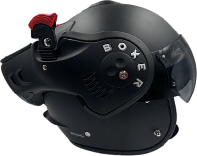 ROOF Boxer V8 ALPHA Matt Black ECE 22-06 - Maat XS - Integraal helm - Scooter helm - Motorhelm - Zwart - Scooterhelmen mannen en vrouwen.