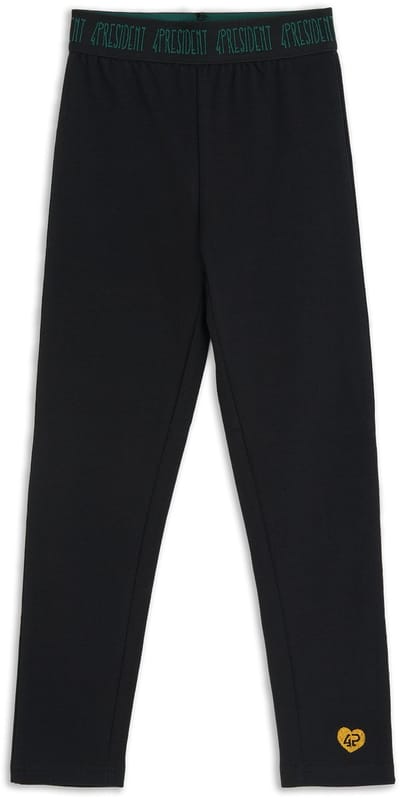 4PRESIDENT Broek Meisjes - Black - Maat 92