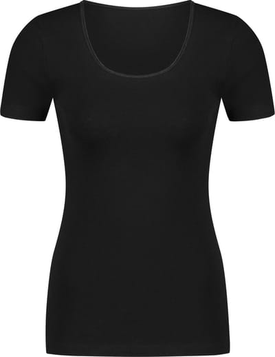Ten Cate Basics t-shirt zwart voor Dames | Maat XL