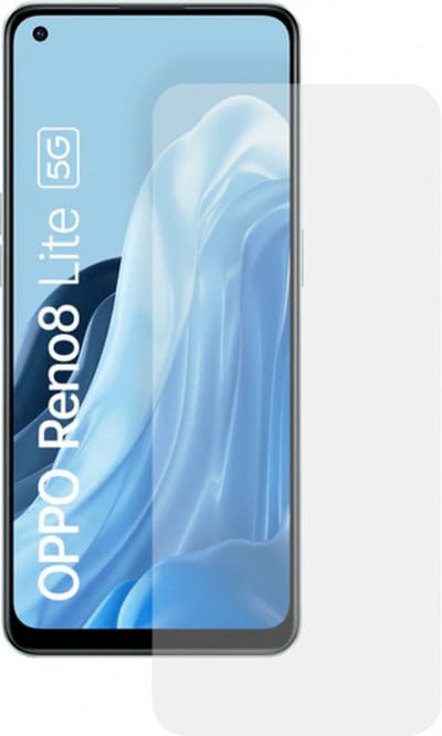 ANTI GLARE Screenprotector Bescherm-Folie geschikt voor Oppo Reno 8 Lite