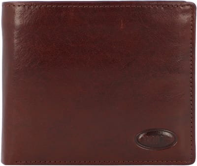 Bric's Monte Rosa Portemonnee RFID Leer 11,5 cm - Jongens - Horizontaal - braun