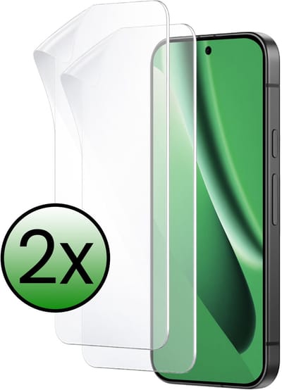Screenprotector - 2 Stuks Folie - Geschikt voor Google Pixel 10a - Ultra Clear - Bescherm Folie - Soft TPU - Screen Protector