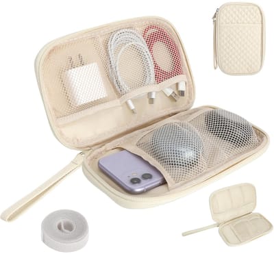 Dailygoods - Compacte Kabeltas met Handgreep en 5 Netvakken