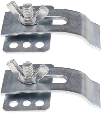 Dailygoods- Gootsteenclips 20 Stuks - Roestvrij Stalen Bevestigingsclips - Onderbouw Keukenspoelbakken - Onderbouw Wastafels - Corrosiebestendig - Lange Levensduur - Spoelbakclips