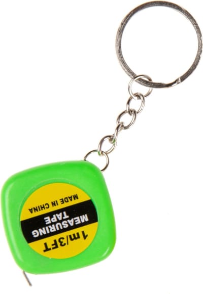 Lg-imports Sleutelhanger Meetlint 3,5 Cm Groen