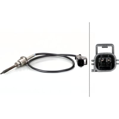 Sensor, uitlaatgastemperatuur HELLA 6PT 014 494-451