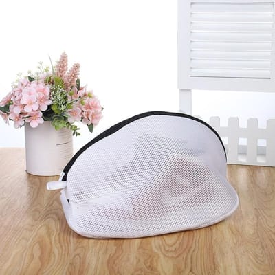 Mesh waszak Wasmachine Schoenen Tas met ritsen Reisschoen opbergzakken Beschermende kleding opbergdoos Organizer tassen 1pc