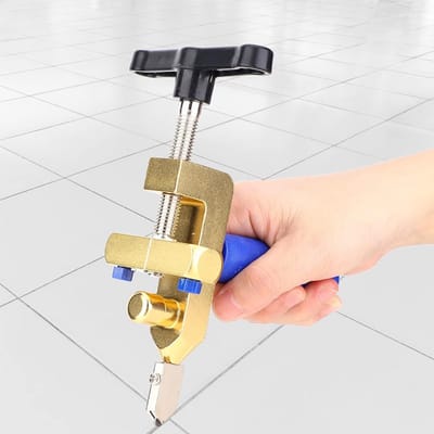 Handmatige Tegelsnijder voor Glas, Spiegel en Keramiek - 2-in-1 Snijgereedschap