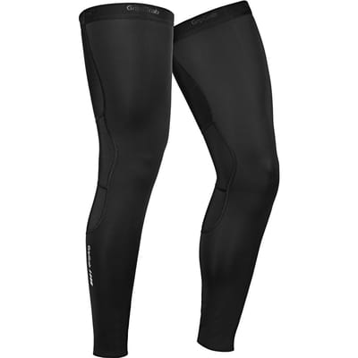 GripGrab - AquaRepel 2 Leg Warmers Waterafstotende Beenstukken Thermal Winter Fiets Beenwarmers - Zwart - Unisex - Maat S