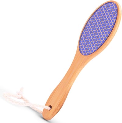 YUNYU 1 Piece Crystal Abrasive Nano Glass Foot File with Oval Shape - Highly Effective Tool for Removing Dead Skin and Calluses, Professional Foot Care for Smooth and Beautiful Feet