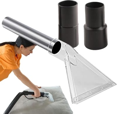 Tapijtstofzuiger Accessoires - Reinigingsgereedschap - Dieptereiniging Stoffen - Real-time Vuil Display - 21.5 cm Lengte - Transparant