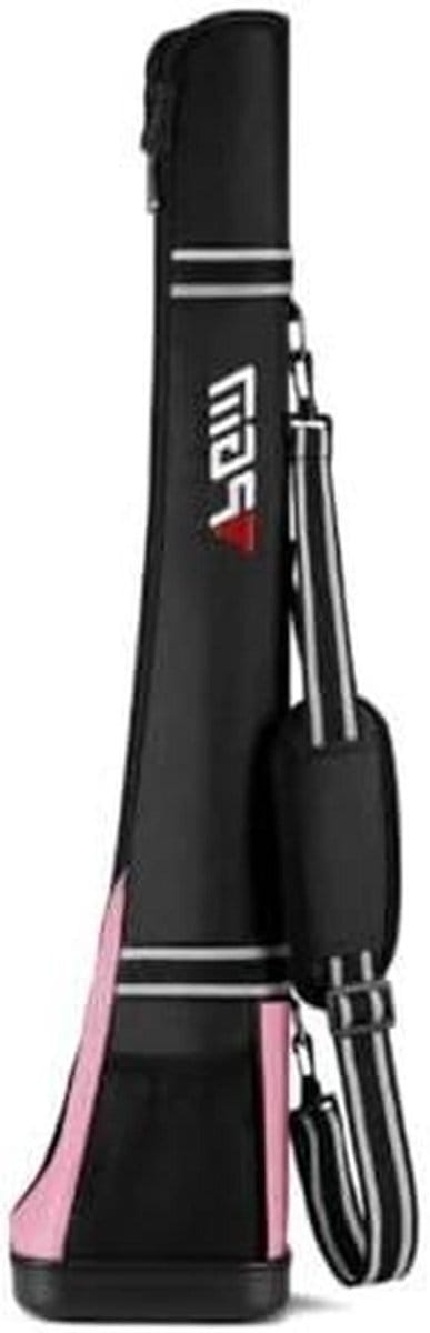 Golftas - Sporttas Golf - Golfen - Waterdicht Nylon Materiaal - 79 x 12 x 17 cm - Zwart roze