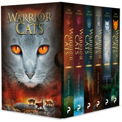 Cadeaubox Warrior Cats - 6 Delen Van Serie 1 - Pelkmans - Erin Hunter