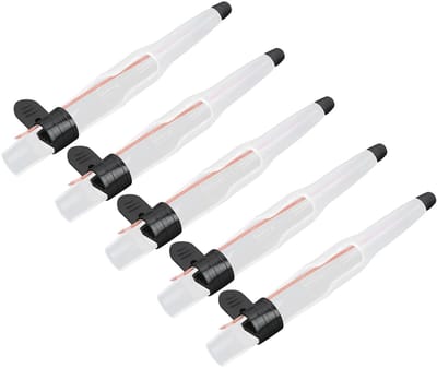 Dailygoods- Hengelkap Verstelbaar - 5 Stuks - Lichtgewicht Kunststof - Bescherming Hengelpunt - Geschikt voor Alle Hengels - Handig in Gebruik - Hengelbescherming